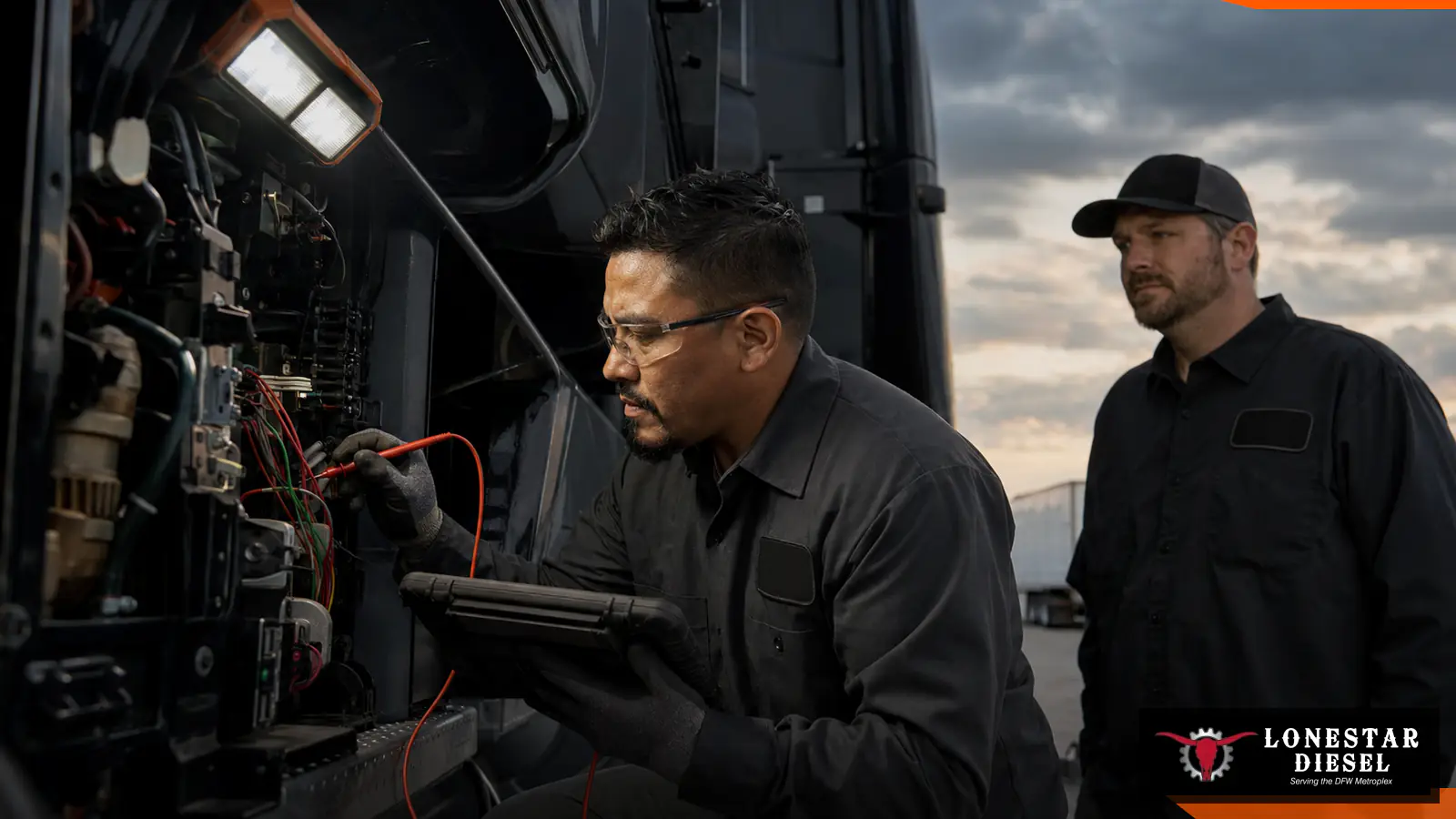Electrical System Repair for commercial trucks in DFW.